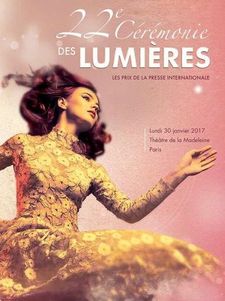 Poster for the Lumières, France’s answer to the Golden Globes